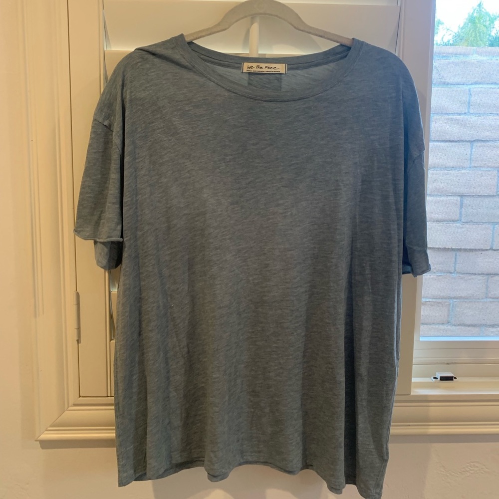 Free People oversized t-shirt